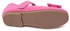 Cute Walk by Babyhug Bellies with Velcro Closure with Bow Applique - Pink