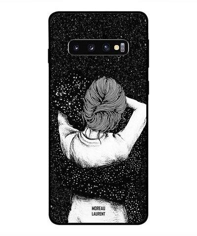 Samsung Galaxy S10 Case Cover Black/White Black/White