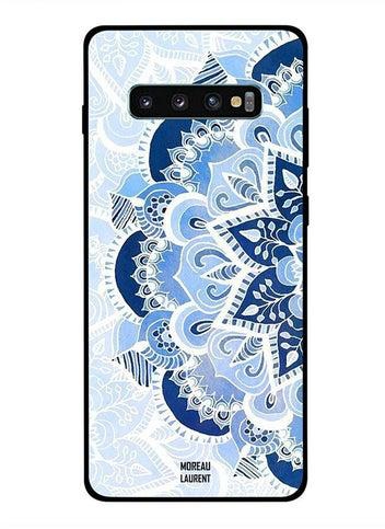Protective Case Cover For Samsung Galaxy S10 Plus Floral Right Side