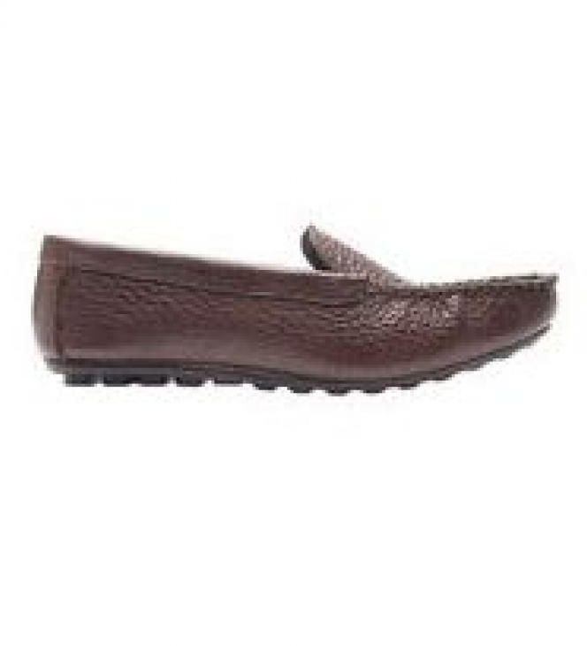 Pgolden Signatures Mens Brown Rippled Shoe