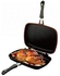 Dessini Double Grill Frying Pan- Non Stick (40CM) Free Apron