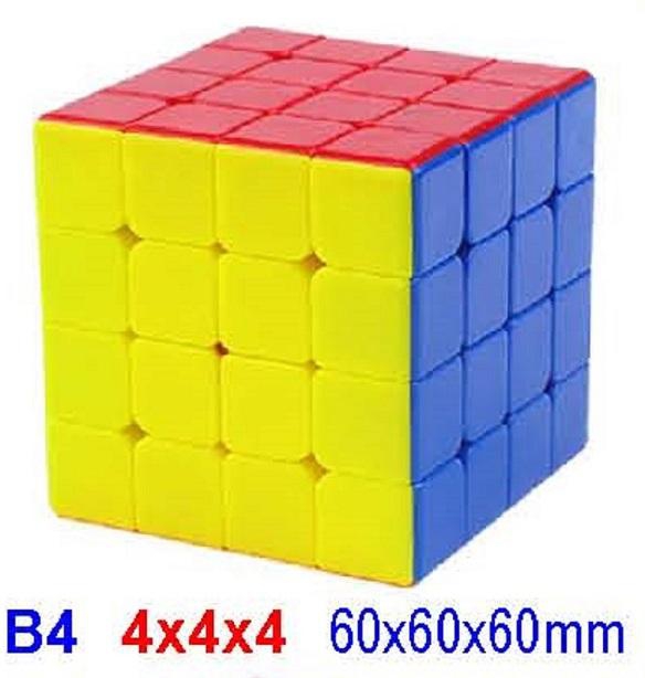 Kids STEM Stickerless 4x4x4 Cube (As Pictures)