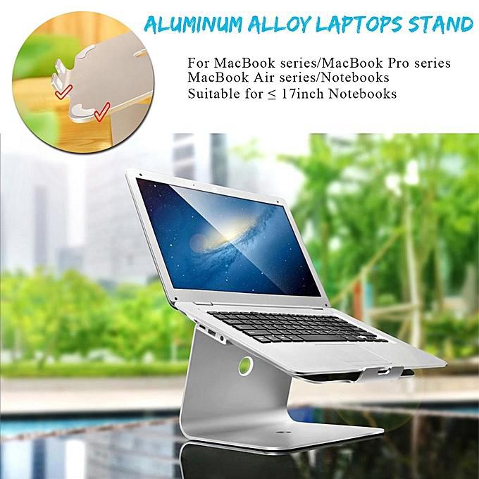 Generic Aluminum Laptop Stand Tablet Holder Dock For 17 Macbook Pro Air Notebook Laptop