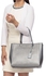 DKNY R361130305 043 Bryant Park Tote Bag for Women - Leather, Metallic Pewter