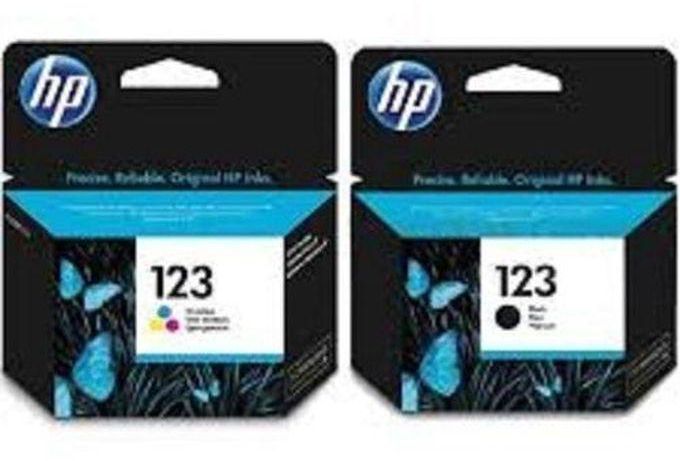 HP Ink Cartridge 123 Combo - Black & Tri Color
