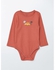 LC Waikiki Crew Neck Printed Baby Boy Body With Snap Crotch 2-Pack.