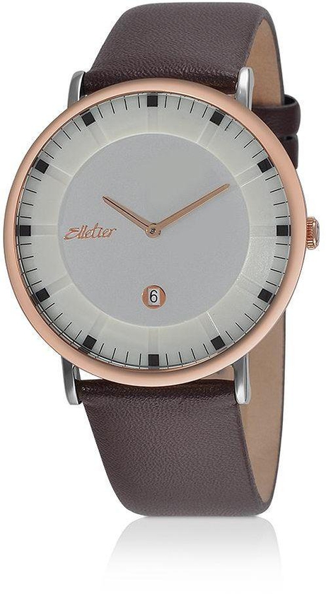 Hand watch for  Unisex by  Elletier , Analog , Leather  EL079M280703