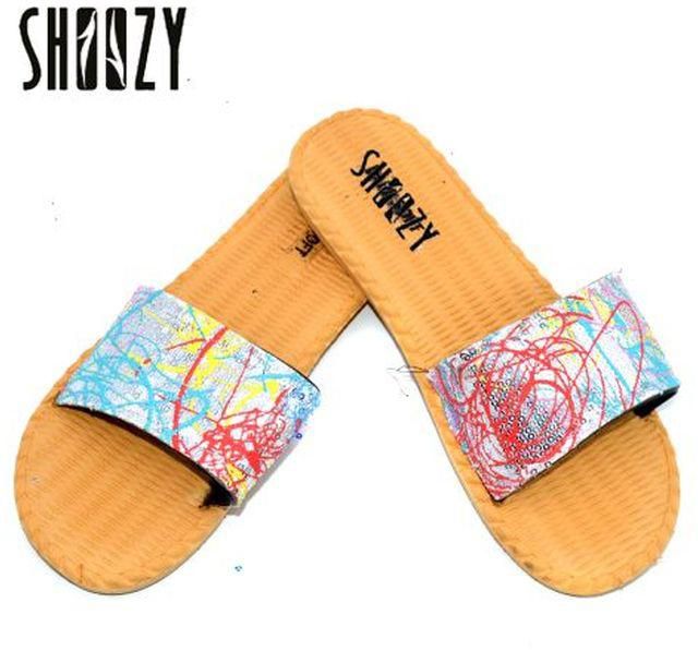 Shoozy Shoozy Flat Slippers - Multicolor