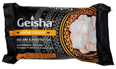 Geisha Shea & Almond Beauty Bar Soap - 125g
