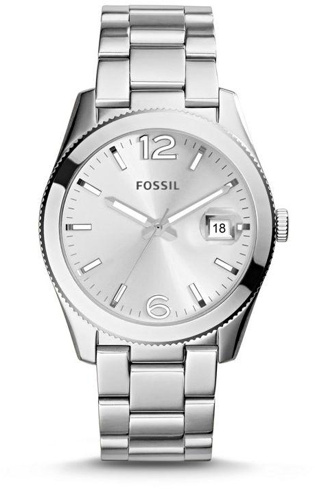Fossil Perfect Boyfriend For Women Silver Dial Stainless Steel Band Watch - ES3585