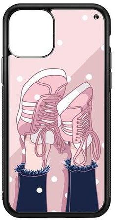 Protective Case Cover For Apple iPhone 11 Pro Pink/White/Blue