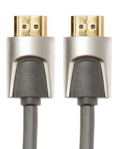 Cable HDMI Plug - HDMI Plug Gold Plated – 2M – Grey