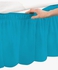 Egyptian Cotton Wrap Around Bed Skirt Cotton Turquoise Double