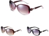 Fashion Casual Color Coated Full Frame Sunglasses UV400(Red)