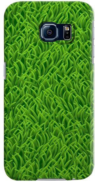 Stylizedd  Samsung Galaxy S6 Premium Slim Snap case cover Gloss Finish - Grassy Grass  S6-S-142