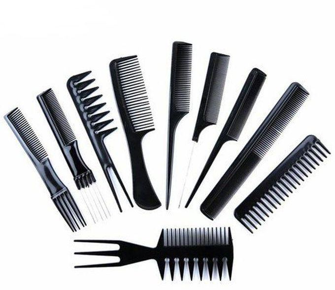 10 Pcs Hair Comb Set Hair Brush