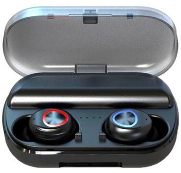 Wireless In-Ear Earbuds With Charging Case Black