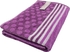 DUKE IZMIR Yarn dyed bath towel - 70 Cm x 140 Cm, Soft Towel 520 GSM, 100% Cotton (PURPLE).