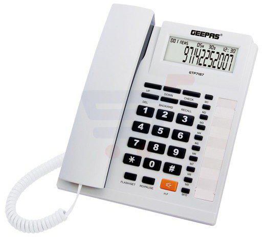 Geepas Home Appliances Telephone - GTP7187
