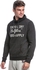 Tokyo Laundry Woodstock Cove Pullover Hoodie for Men, Charcoal Marl