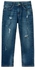 Benetton Boys Slim Fit Jeans With Tears M Blue