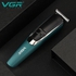 VGR V-176 Professional Rechargeable Hair Trimmer USB - Green