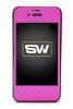 Slickwraps Carbon Pink Fiber Wraps for iPhone 5