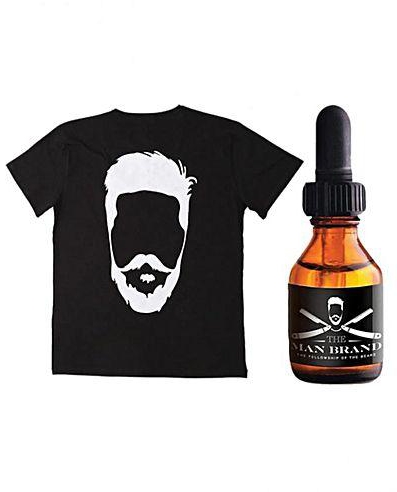 The Man Brand Beard Oil - 20 ml + The Man Brand T-shirt