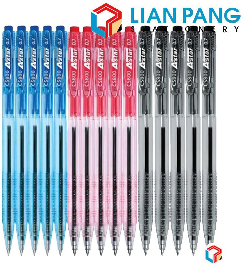 Astar Ball Pen CS800 0.7MM (3 Colors)