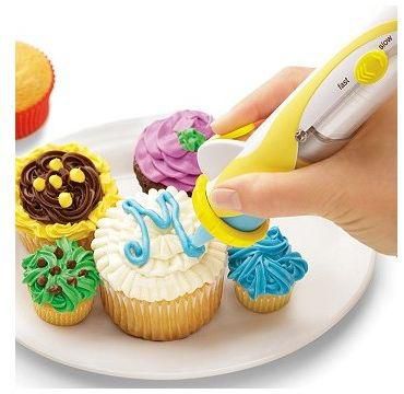 Battery Powered Frosting Deco Pen Cupcake Decorating Cakes