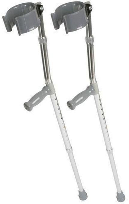 Forearm Crutches - Large - 2 Pcs