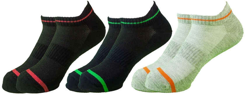 Sam Socks Set Of 3 Ankle Socks Men Multi Color