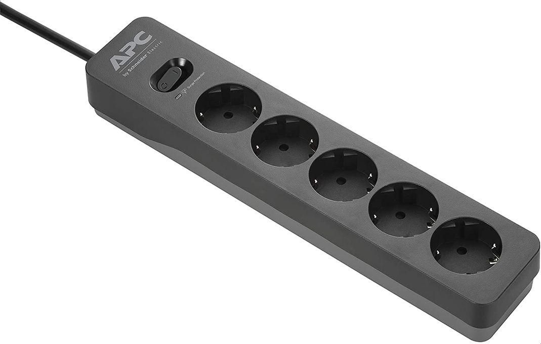 APC 230V Essential SurgeArrest 5 Outlet – Black