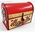 شكمجية و صندوق Red Light Beige Wooden Jewelry Box