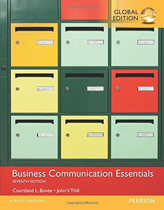 Pearson Business Communication Today: Global Edition ,Ed. :13