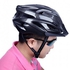 [H11138][Black]Ultralight Integrally-molded Sports Cycling Helmet with Visor Mountain Bike