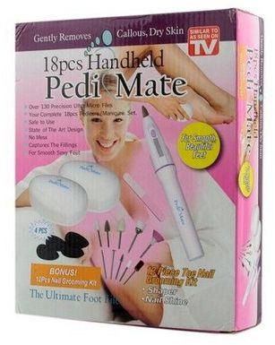 18 Pieces - Handheld Pedi Mate