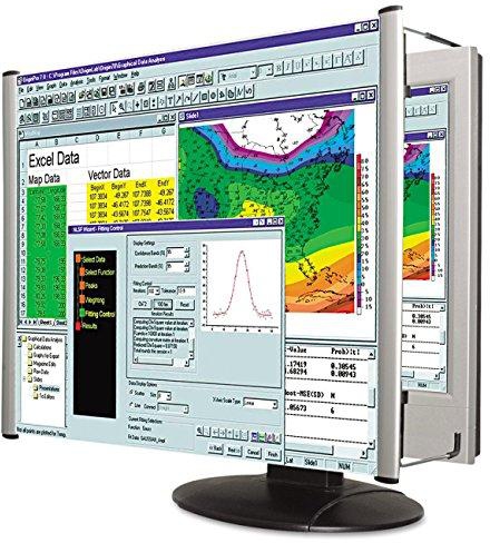 Kantek LCD Monitor Magnifier Filter, Fits 17" Monitors Measured Diagonally (MAG17L)