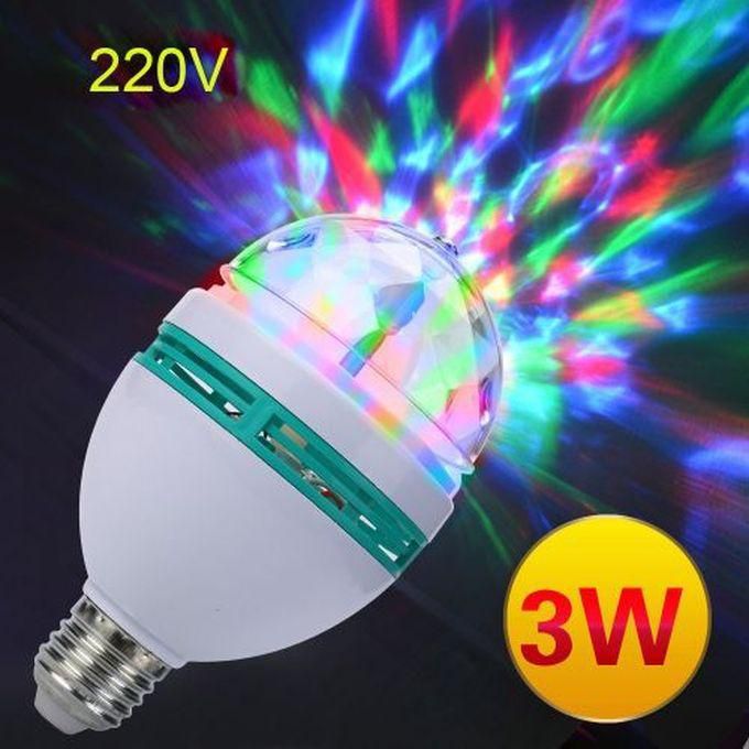 E27 3W AC220V Colorful Rotating Bubble Stage Light Disco DJ Party Light Bar KTV Lighting Bulb