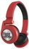JBL E40BT Wireless On-Ear Bluetooth Stereo Headphone - Red
