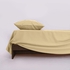 Bed N Home Flat Bed Sheet Set - 3 Pieces - Tan