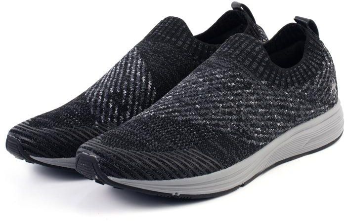 Larrie Men Smart Laknit Sneakers 6 Sizes (Black)