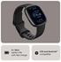 Fitbit Versa 4 Fitness Smartwatch with Daily Readiness, GPS, 24/7 Heart Rate, 40+ Exercise Modes, Sleep Tracking and more, Black/Graphite, One Size (S & L Bands Included) Bluetooth