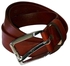 Fashion High Quality Fashion Brown Leather Belt with Metal Buckle