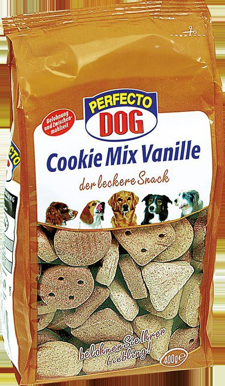 Perfecto Dog Cookie Mix Vanille 400g
