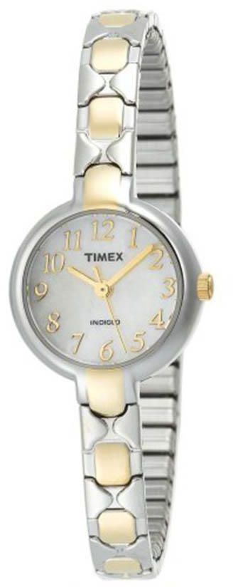 Timex T2M061 Stainless Steel Watch – Dual Tone