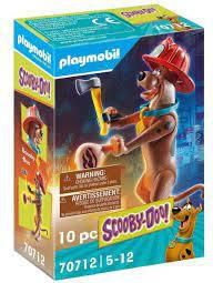 Playmobil Scooby-Doo! Collectible FIREFIGHTER Scooby Figure