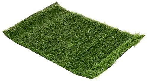 KUBER INDUSTRIES Arificial Grass for Floor, Soft and Durable Plastic Natural Landscape Garden Plastic Door Mat, Artificial Grass(60 cm x 38 cm x 1.5 cm) Grassmat02