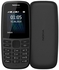 Nokia 105 - Dual Sim-1.77''-4MB ROM - Black
