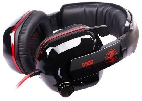 Universal Pro Gaming Headphones With Microphone/USB Plug Somic G909 Ecouteur 7.1 Surround Sound Game Stereo Headphone Headset+ Shock Black